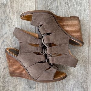 Lace Up Wedges